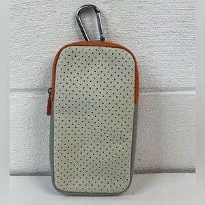 Thirty-one clip on tech pouch